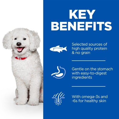 Hypoallergenic Adult Small & Mini Breed Dry Dog Food with Salmon