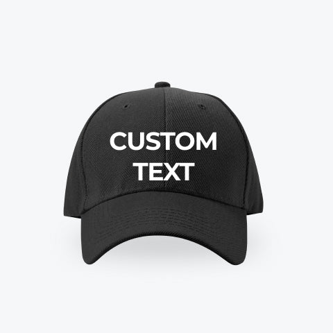 Personalized Slogan Text Baseball Cap
