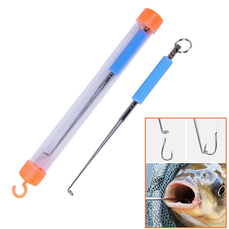 Extracteur d'hameçon de pêche facile en acier inoxydable, dispositif de découplage rapide, outils de pêche, équipement